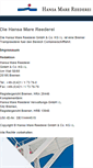 Mobile Screenshot of hansamare.de